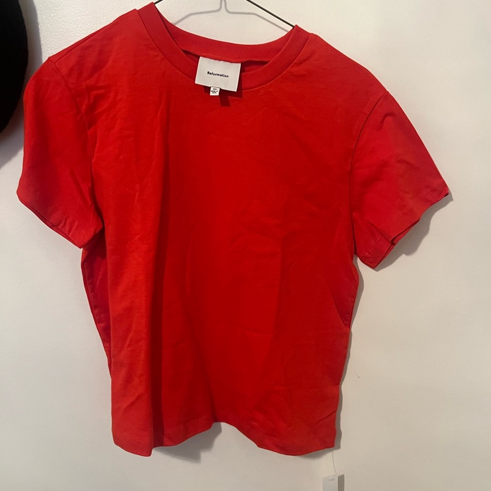 NWT Reformation t shirt xs